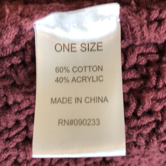 Brandy Melville Vintage Open Front Knit Cardigan One Size - Picture 6 of 6